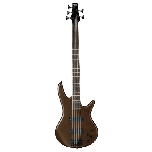 Ibanez GSR205B-WNF Standard 5 String Mahogany Electric Bass Guitar Walnut Flat (GSR205B)