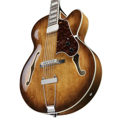 [Discontinued] Ibanez AF71F-TBC Semi Hollow Body Maple Top Electric Guitar Tobacco Brown Sunburst (AF71F)
