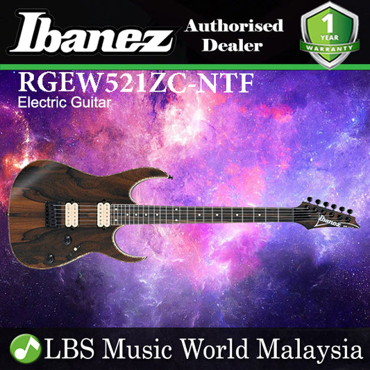 [Discontinued] Ibanez RGEW521ZC Mahogany Body Electric Guitar Natural Flat (RGEW521ZC NTF)