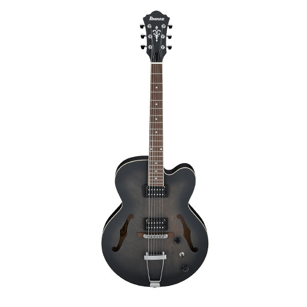 Ibanez AF55-TKF Semi Hollow Body Sapele Top Transparent Black Flat Electric Guitar (AF55)