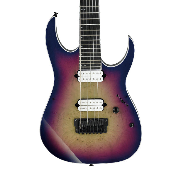 [Discontinued] Ibanez RGIX7FDLB Ash body Electric Guitar Northern Lights Burst (RGIX7fDLB NLB)