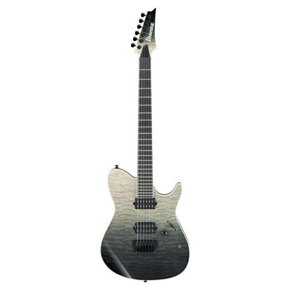 [Discontinued] Ibanez FRIX6FDQM-BMG Nyatoh Body with Maple Top Iron Label Electric Guitar Black Mirage Gradation (FRIX6FDQM-BMG)
