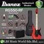 [Discontinue] Ibanez RG550 Genesis Collection Basswood Body Electric Guitar - Road Flare Red (RG 550)