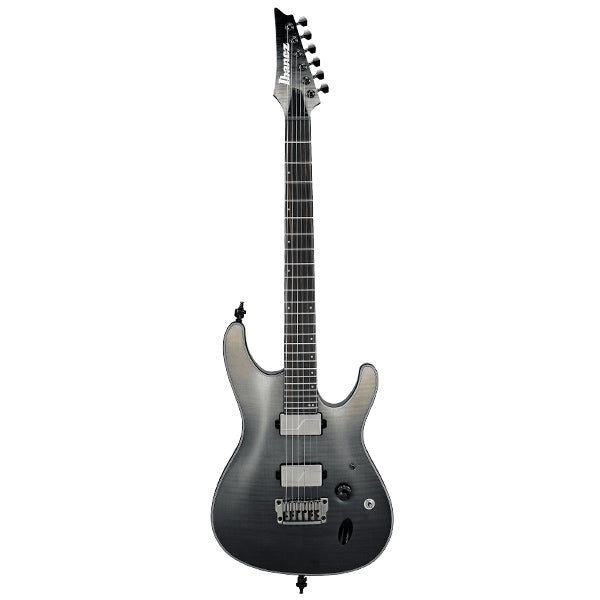 [Discontinued] Ibanez S61AL-BML Axion Label Nyatoh Body Black Electric Guitar Black Mirage Gradation Low Gloss (S61AL BML)