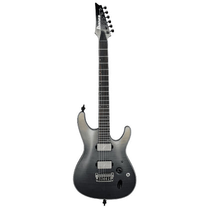 [Discontinued] Ibanez S61AL-BML Axion Label Nyatoh Body Black Electric Guitar Black Mirage Gradation Low Gloss (S61AL BML)