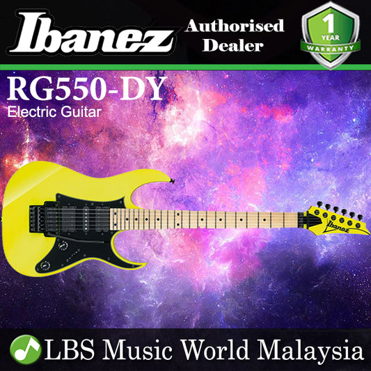 [Discontinue] Ibanez RG550 Genesis Collection Basswood Body Electric Guitar - Desert Sun Yellow (RG 550)