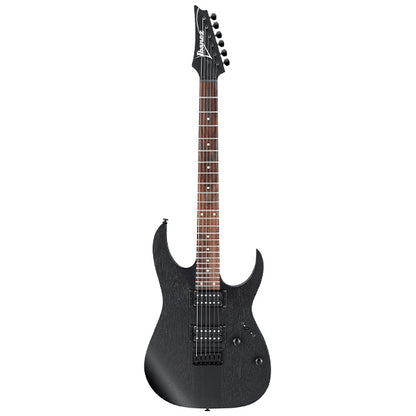 Ibanez RGRT421 Nyatoh Wing Body Electric Guitar HH Pickups - Weathered Black (RG RT421)
