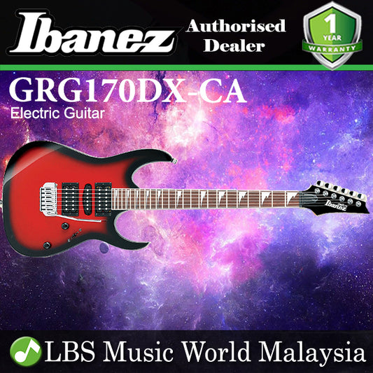 [Not Available] Ibanez Gio GRG170DX-CA Basswood Body with Tremolo Electric Guitar Candy Apple Red Finish (GRG170DX CA)