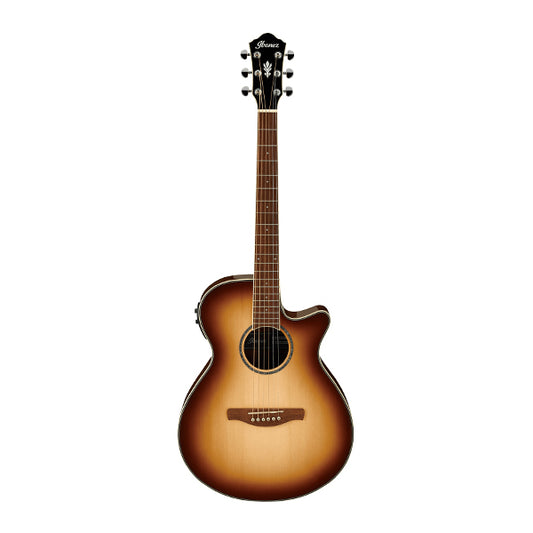 Ibanez AEG10II-NNB Body Spruce Top Acoustic Guitar Natural Brown High Gloss (AEG10II)