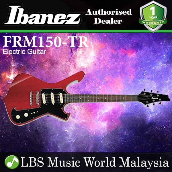 [Discontinued] Ibanez FRM150-TR Standard Mahogany Body Paul Gilbert Fireman Signature Electric Guitar (FRM150 TR)