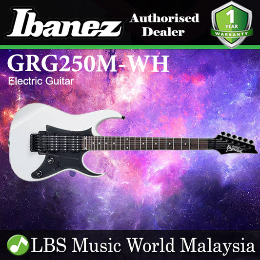 [Discontinued] Ibanez GRG250P-WH Standard Basswood Body with Tremolo Electric Guitar (GRG250P-WH)