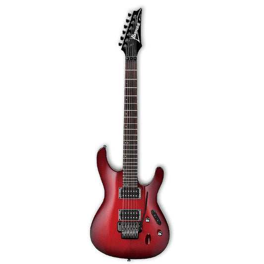 Ibanez S520 Meranti body Electric Guitar - BlackBerry Sunburst (S 520)