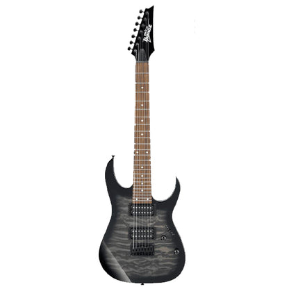 Ibanez GRG7221QA-TKS Standard 7 String Poplar Body Electric Guitar Transparent Black Sunburst (GRG7221QA TKS)