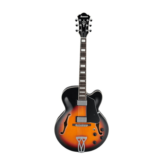 Ibanez AF75TDG-VSB Hollow Body Maple Top Vintage Sunburst Electric Guitar (AF75TGD)