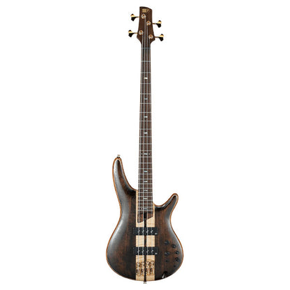 Ibanez SR1820-NTL Premium 4 String Flamed Maple Top Mahogany Body Electric Bass Natural Low Gloss  (SR1820 NTL)