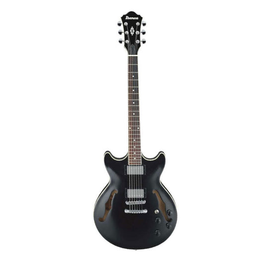 [Discontinued] Ibanez AM73-BK Artcore Hollow Body Maple Top Black Electric Guitar (AM73)