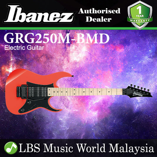[Not Available] Ibanez Gio GRG250M-BMD Basswood Body with Tremolo Electric Guitar String Beam Red (GRG250 BMD)