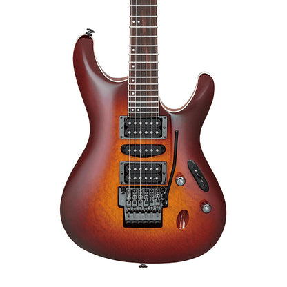 [Not Available] Ibanez S6570SK-STB Prestigec African Mahogany body Electric Guitar Sunset Burst (S6570SK  STB)