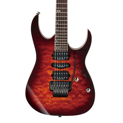 [Discontinued] Ibanez RG970WQMZ-BDK Premium American Basswood Body Electric Guitar Blazing Dusk (RG970WQMZ BDK)