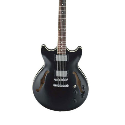 [Discontinued] Ibanez AM73-BK Artcore Hollow Body Maple Top Black Electric Guitar (AM73)