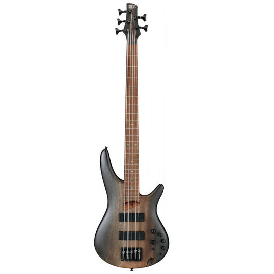 Ibanez SR505E-SBD Standard Okoume Body 5 String Electric Bass Guitar Surreal Black Dual Fade (SR505E SBD)