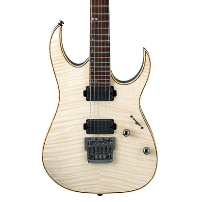 [Discontinued] Ibanez RG721FM-NTF American Basswood Body with Flamed Maple Top Electric Guitar Natural Flat (RG721FM NTF)