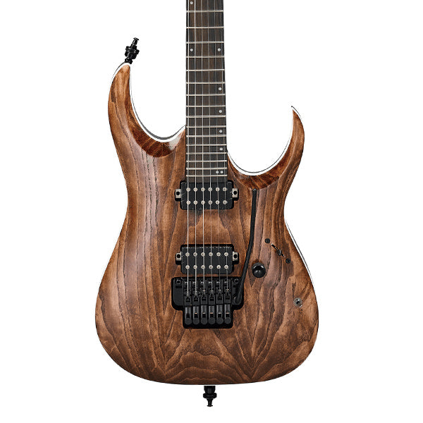 [Discontinued] Ibanez RGA60AL-ABL Axion Label Solid Ash Body Electric Guitar Antique Brown Stained Low Gloss (RGA60AL ABL)