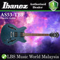 Ibanez AS53-TBF Semi Hollow Body Sapele Top Transparent Blue Flat Electric Guitar (AS53)