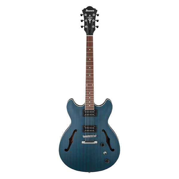 Ibanez AS53-TBF Semi Hollow Body Sapele Top Transparent Blue Flat Electric Guitar (AS53)