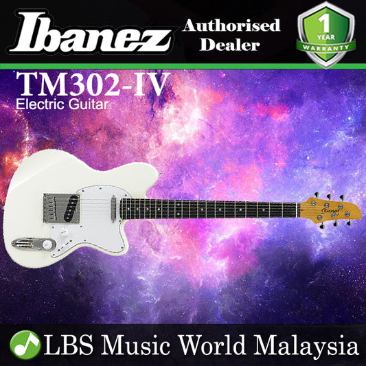 [Not Available] Ibanez Talman TM302 Alder Body Ivory Electric Guitar (TM302 IV)