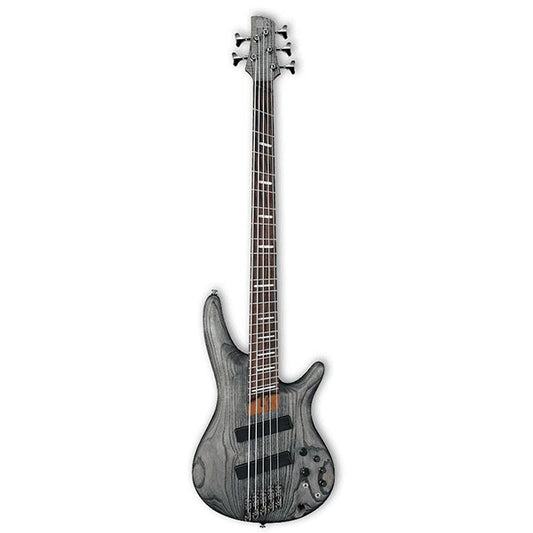 Ibanez SRFF805-BKS 5 String Electric Bass Workshop Guitar Black Stained  (SRFF805-BKS)