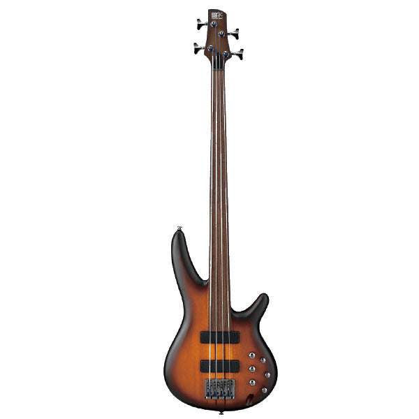 Ibanez SRF700-BBF Mahogany Wing Body 4 String Workshop Fretless Electric Bass Guitar Brown Burst Flat ( SRF700-BBF)