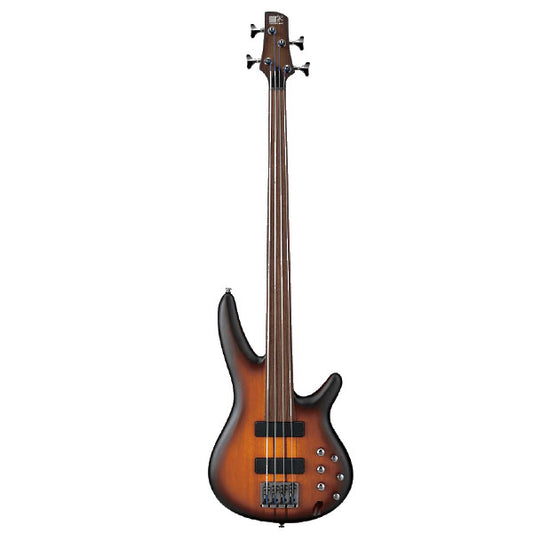 Ibanez SRF700-BBF Mahogany Wing Body 4 String Workshop Fretless Electric Bass Guitar Brown Burst Flat ( SRF700-BBF)