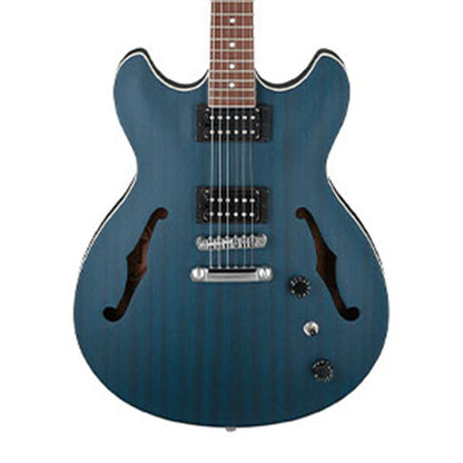 Ibanez AS53-TBF Semi Hollow Body Sapele Top Transparent Blue Flat Electric Guitar (AS53)