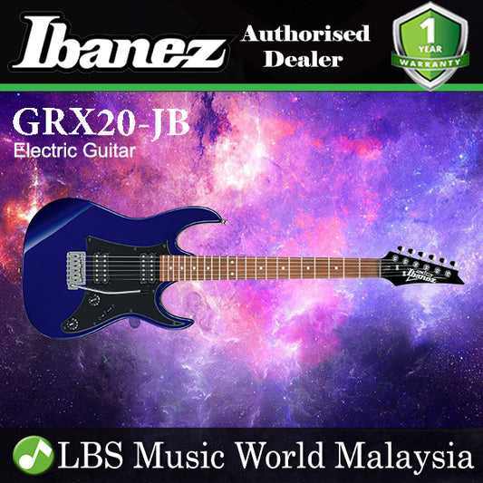 Ibanez GRX20-JB Poplar Body Electric Guitar Jewel Blue (GRX20 JW)