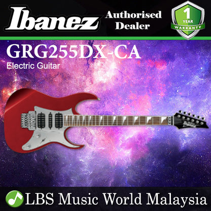 [Discontinued] Ibanez GRG255DX-CA Standard Basswood Body Electric Guitar Candy Apple (GRG255DX CA)