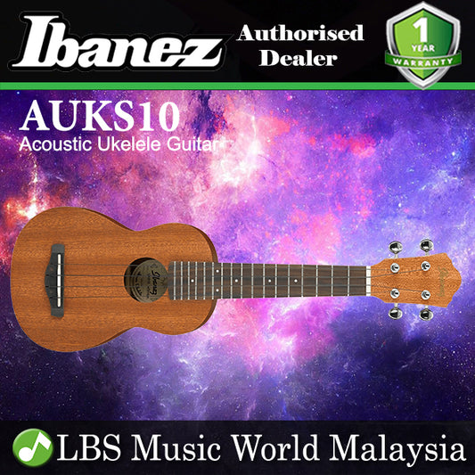 [Discontinued] Ibanez UKS10 Soprano Body Ukulele Mahogany Top (UKS 10)