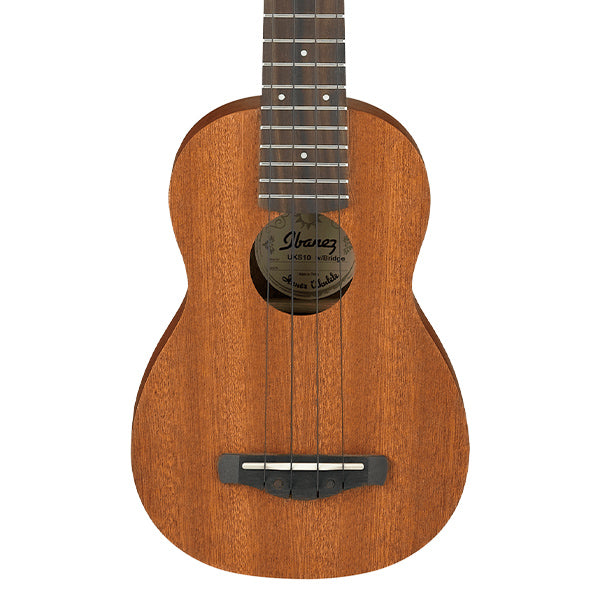 [Discontinued] Ibanez UKS10 Soprano Body Ukulele Mahogany Top (UKS 10)