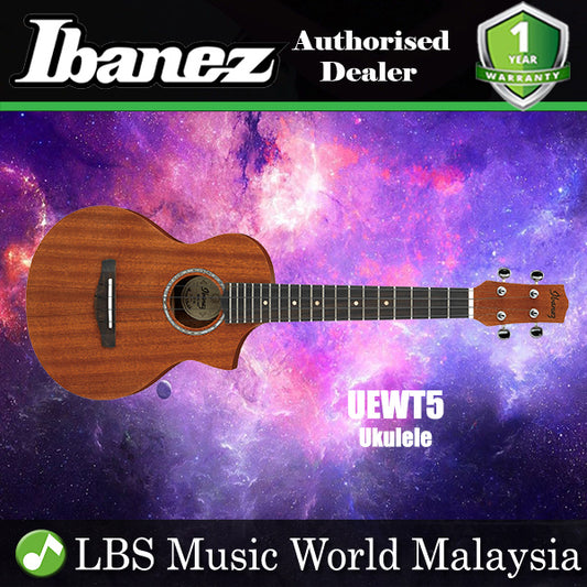 [Discontinued] Ibanez UEWT5 Cutaway Tenor Style EW body Sapele Top (UEW T5)
