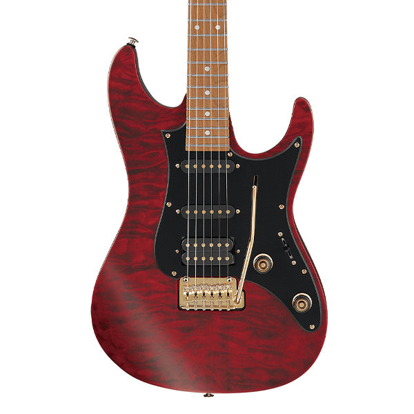 [Discontinued] Ibanez SLM10-TRM American Basswood Body Electric Guitar Transparent Red  Matte  (SLM10 TRM)