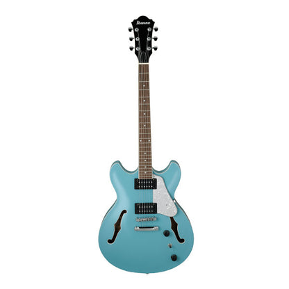 [Discontinued] Ibanez AS63-MTB Standard Hollow Body Sapele Top Mint Blue Electric Guitar (AS63)