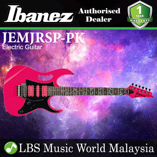 Ibanez JEMJRSP Steve Vai Solid Mahogany Body Meranti Electric Guitar - Pink (JEMJR SP)