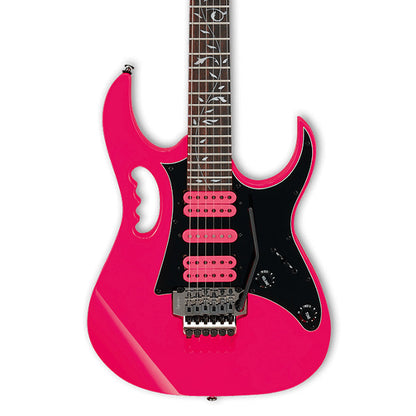 Ibanez JEMJRSP Steve Vai Solid Mahogany Body Meranti Electric Guitar - Pink (JEMJR SP)