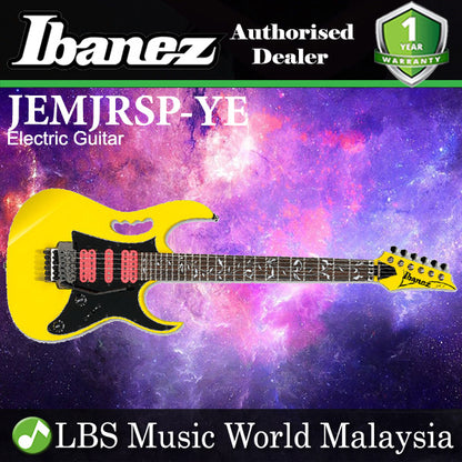 Ibanez JEMJRSP Steve Vai Solid Mahogany Body Meranti Electric Guitar - Yellow (JEMJR SP)