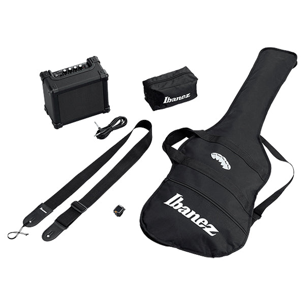 Ibanez IJRX20E Poplar Body Jumpstart Pack Electric Guitar Package - Blue (IJRX20 IJRX20E)