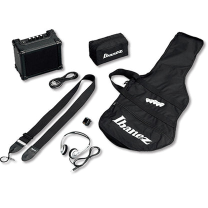 Ibanez IJRG200-RD Solid Body Jumpstart Pack Package Bundle Electric Guitar Red (IJRG200)