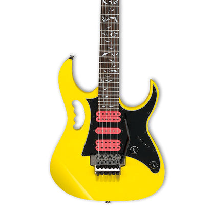Ibanez JEMJRSP Steve Vai Solid Mahogany Body Meranti Electric Guitar - Yellow (JEMJR SP)