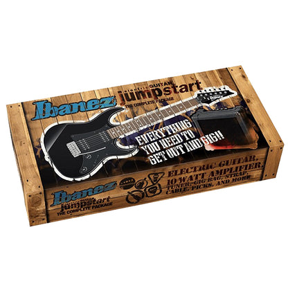 Ibanez IJRX20E Poplar Body Jumpstart Pack Electric Guitar Package - Black (IJRX20 IJRX20E)