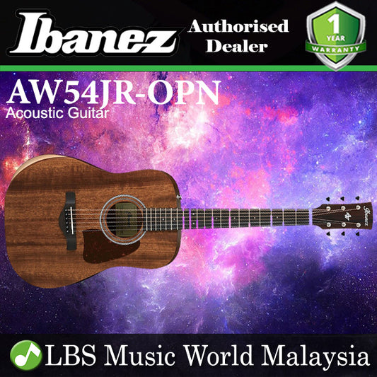 Ibanez AW54JR-OPN Artwood Solid Mahogany Top Acoustic Guitar Open Pore Natural (AW54JR)