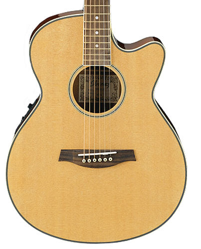 [Discontinued] Ibanez AEG8TNE-NT AEG Thin Body Natural High Gloss Acoustic Electric Guitar (AEG8TNE)